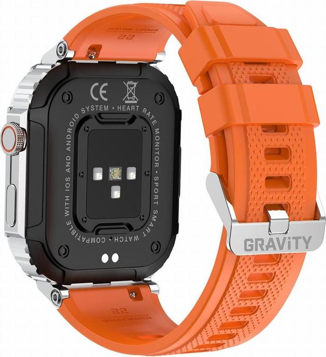 Produktbild Gravity SMARTWATCH MĘSKI GT6-4 - WYKONYWANIE POŁĄCZEŃ, MONITOR SNU (sg020d)