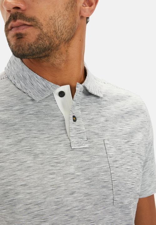 Produktbild Camel Active Meliertes Kurzarm Poloshirt aus Baumwolle (5XL)