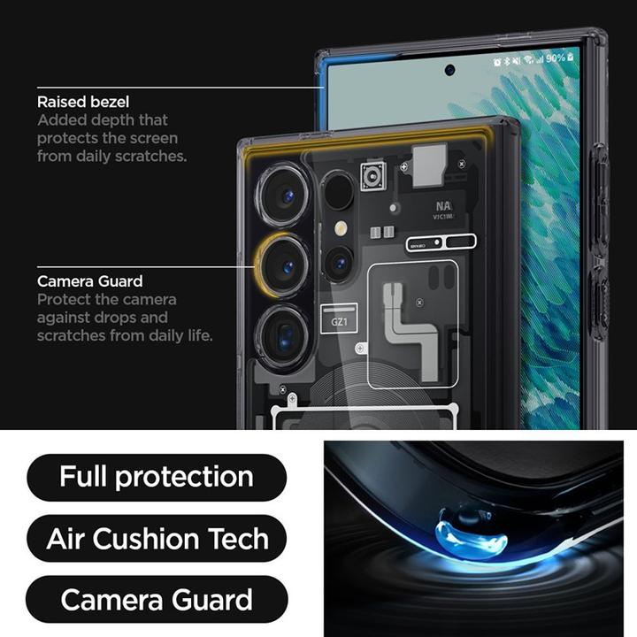 Actual product image Spigen Ultra Hybrid Zero One (Samsung Galaxy S24 Ultra)