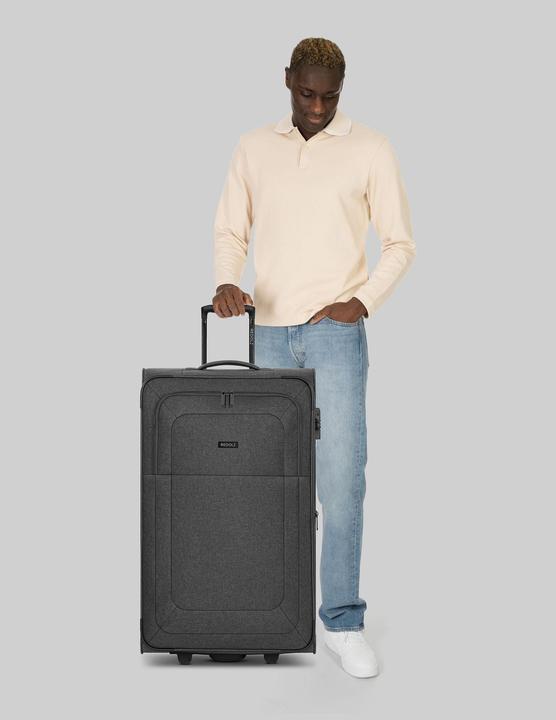 Actual product image Redolz Essentials 12 2-wheel trolley L 78 cm with stretch fold (95 l)