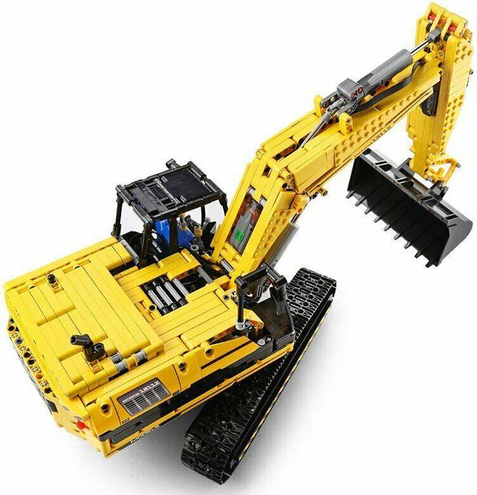 Produktbild Mould King Raupenbagger (inkl. Fernbedienung) - Klemmbausteine