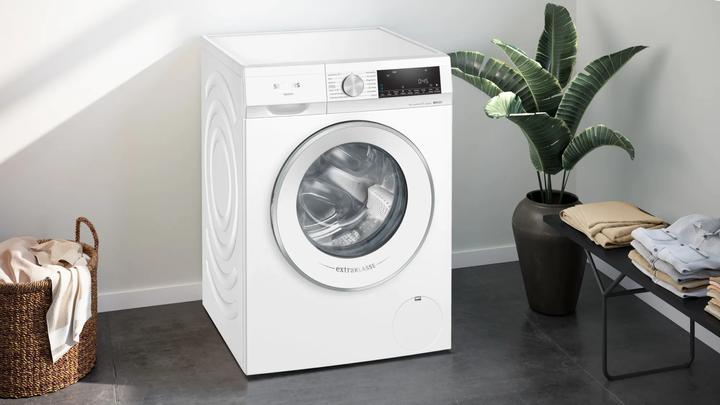 Actual product image Siemens WG44G2F1EM iQ500 Front-loading washing machine 9 kg 1400 rpm (9 kg, Left)
