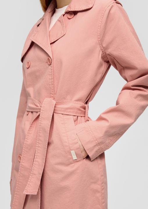 Actual product image S.Oliver Outdoor-Jacke Trenchcoat mit Bindegürtel (XL)