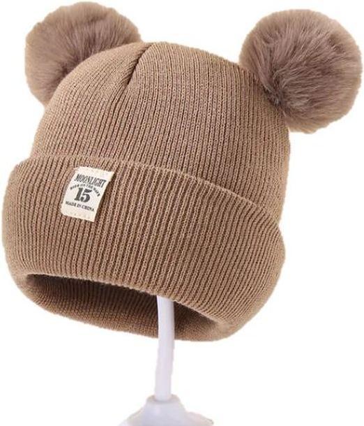 Produktbild MU Style Moonlight Series Kinder Winter Mütze inkl. Halswärmer (One Size)