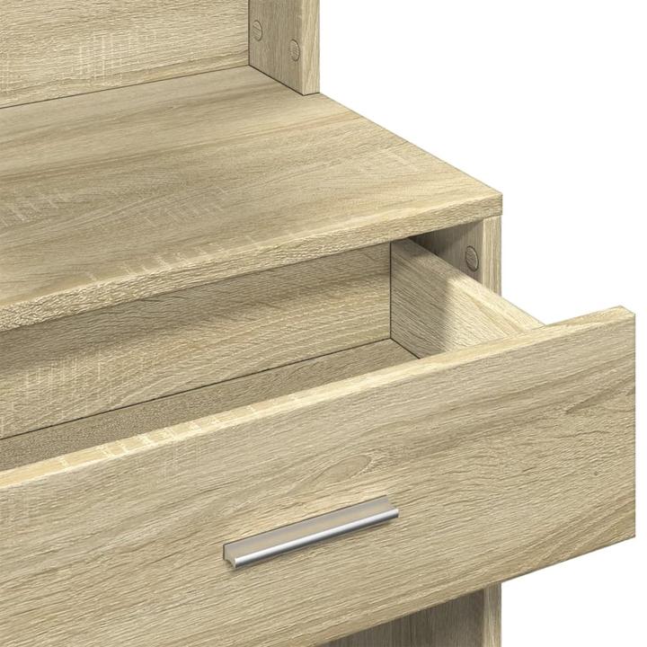 Produktbild vidaXL Schminktisch mit Schrank (80 x 35 x 132 cm)