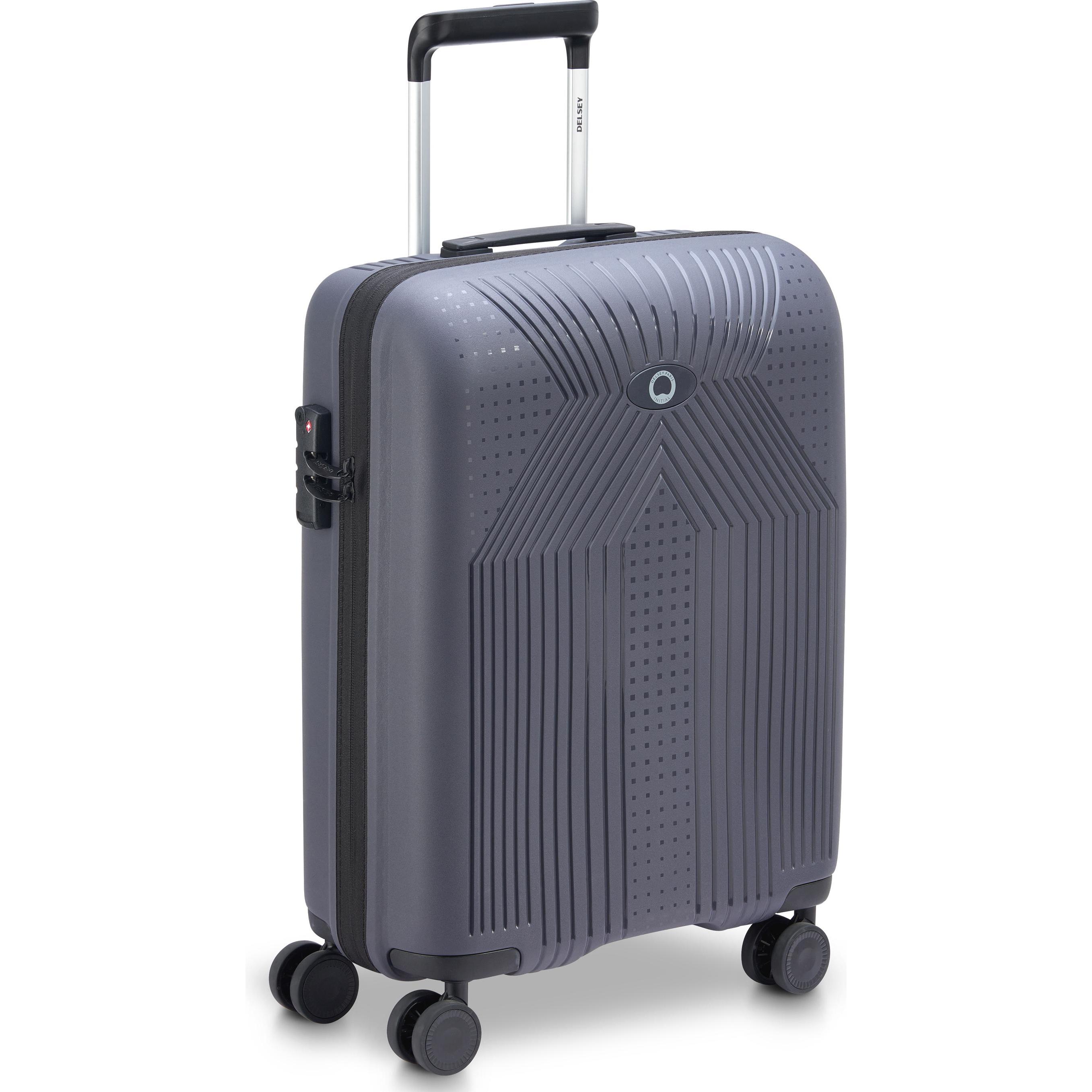 Delsey Nero Ordener Slim 55 Cm Suitcase, Anthracite, Valigia,