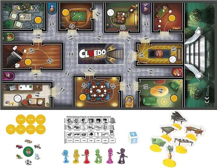 Produktbild Hasbro Gaming Cluedo Junior (Deutsch, 2 - 6 Spieler)
