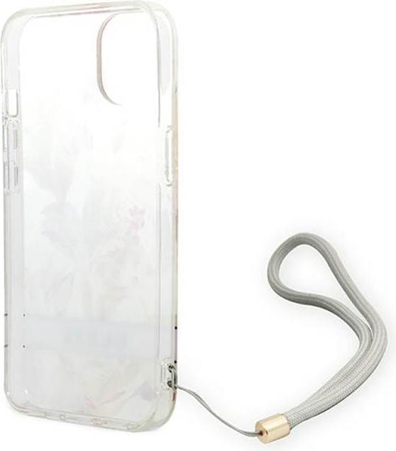 Custodia Guess Per IPhone 14 Plus - Silicione Rigido, Fucsia Con Logo Dorato - Foto 7