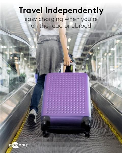 Immagine prodotto Goobay USB-C PD GaN Dual-Schnellladegerät Slim 30 W (30 W, 2 porte)