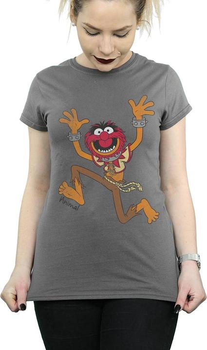 Actual product image Disney Womens/Ladies The Muppets Classic Animal Cotton T-Shirt (XXL)