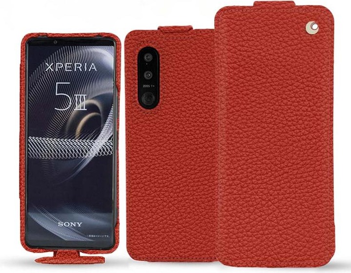 Actual product image Noreve Vertical leather shell (Sony Xperia 5 III)