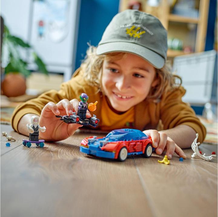 Produktbild LEGO Spider-Mans Rennauto & Venom Green Goblin (76279, LEGO Marvel)