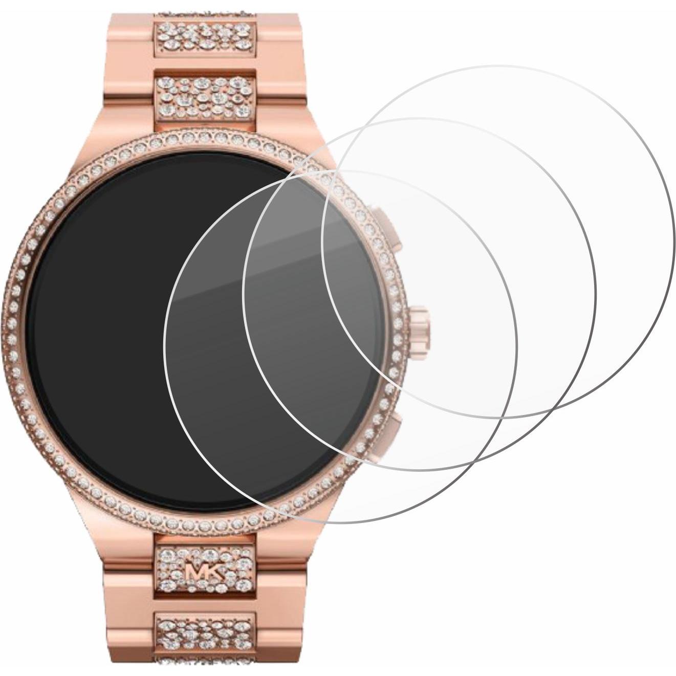 Thumbnail - Savvies Panzerglas Schutzglas Displayschutz, Smartwatch Schutzfolie, Transparent