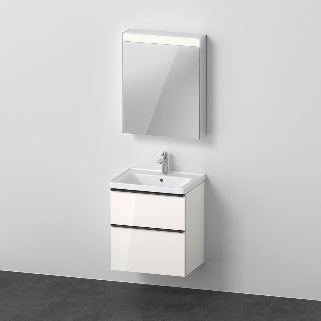 Duravit, Set mobili da bagno, D-Neo Ensemble de meubles, lavabo pour meuble avec meuble sous-vasque suspendu et armoire de