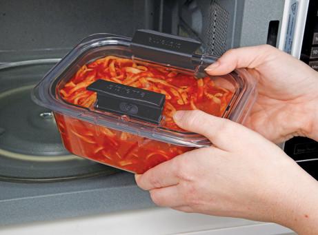Produktbild Sistema 55115 food storage container Rectangular Box 2 L Black, Transparent (2 l)