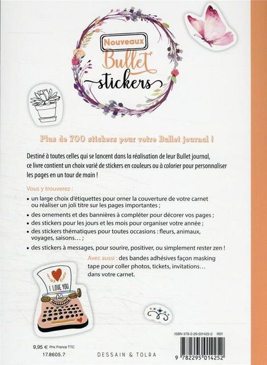 Produktbild Larousse pratique Nouveaux bullet stickers (Französisch, Collectif, 2022)