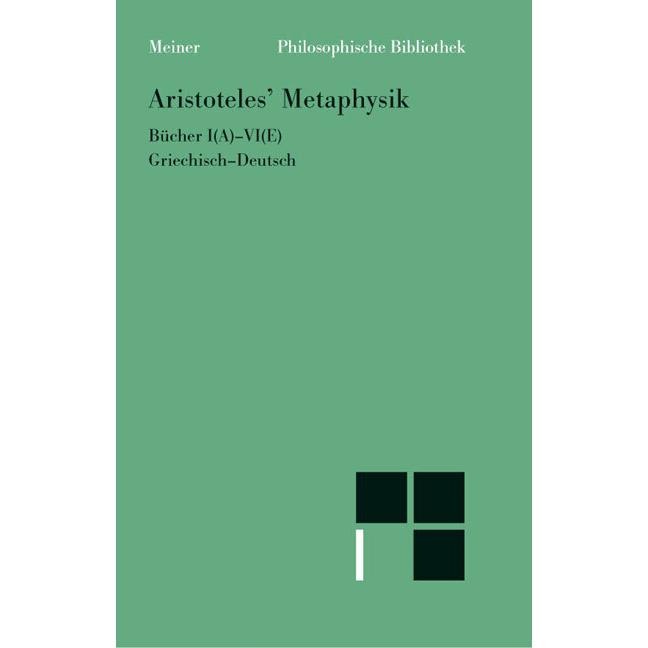 Aristoteles' Metaphysik. Halbbd.1, Fachbücher von Aristoteles
