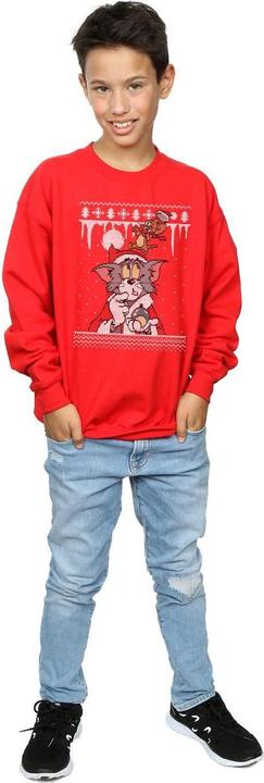 Produktbild Tom & Jerry Christmas Fair Isle Sweatshirt Jungen (140, 146)