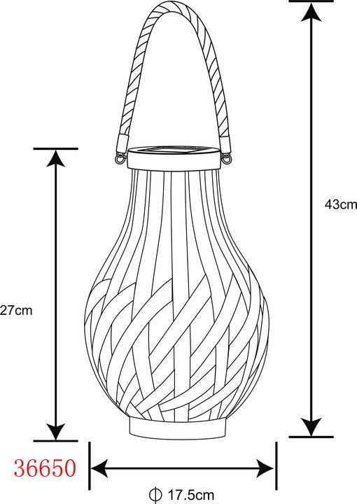 Actual product image Globo Solar light 1xLED (IP44)