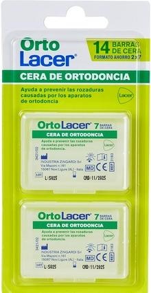 Immagine prodotto Lacer Cera protettiva ortodontica Ortholacer con 14 bastoncini (14 x, 20 g)