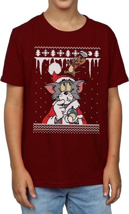 Produktbild Tom & Jerry Christmas Fair Isle TShirt Jungen (128)