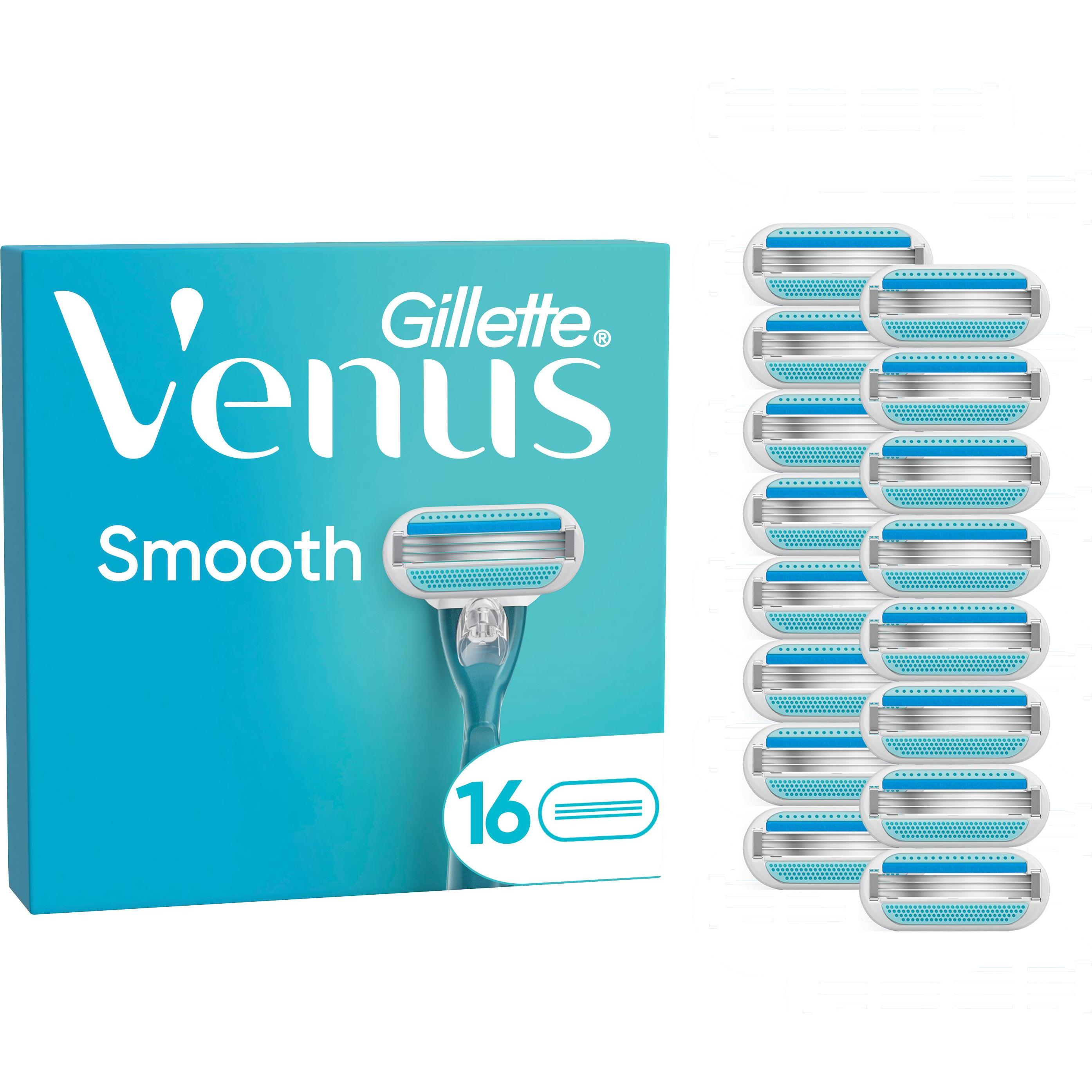 Gillette Venus, Rasierklingen, Smooth (16 x)