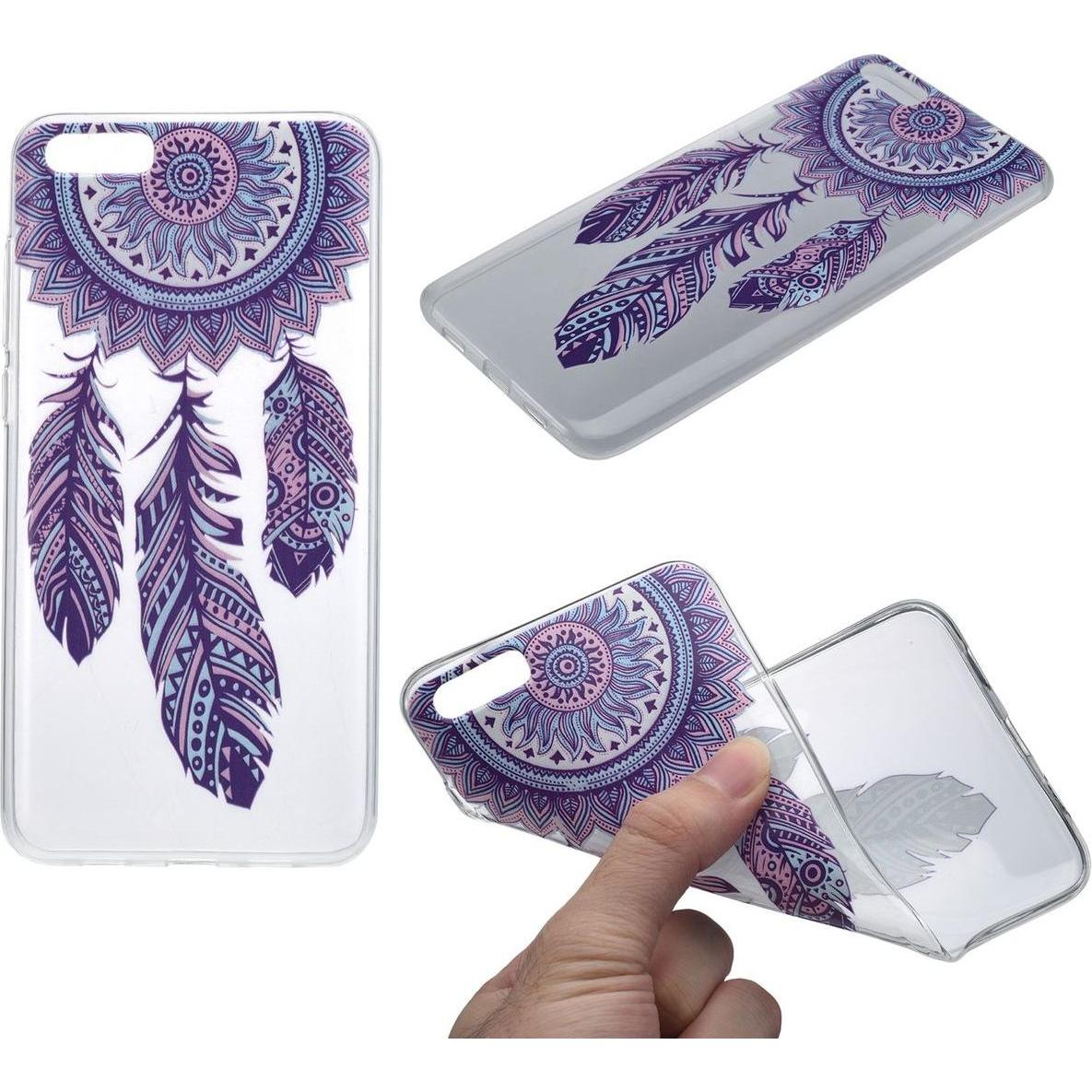 Thumbnail - König Design Xiaomi Mi 5s Plus Hülle Case Handy Cover Schutz Tasche Schutzhülle Henna Bunt (Xiaomi Mi 5s Plus), Smartpho...