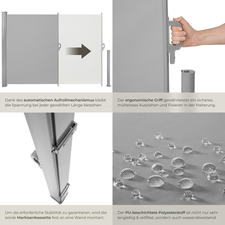Image du produit tectake Store Latéral Rétractable (3 m)