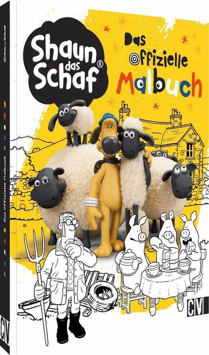 Produktbild Shaun das Schaf Das offizielle Malbuch