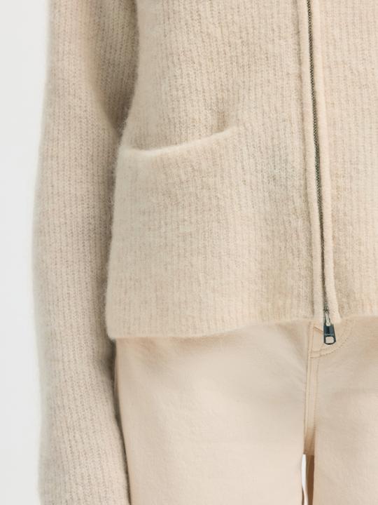 Produktbild Selected Wollmix Strickjacke mit Reissverschluss (M)