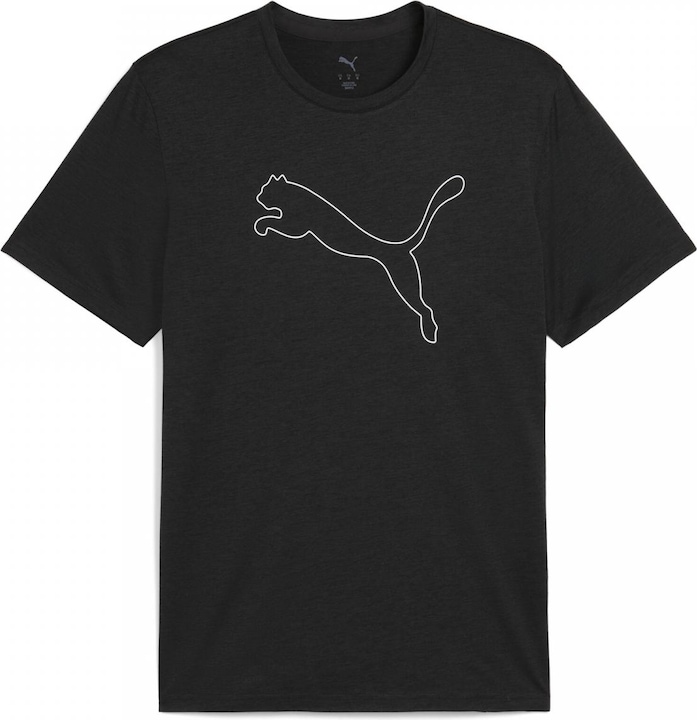 Actual product image Puma M TAD ESSENTIAL HEATHER CAT TEE (CF large cat) (S)