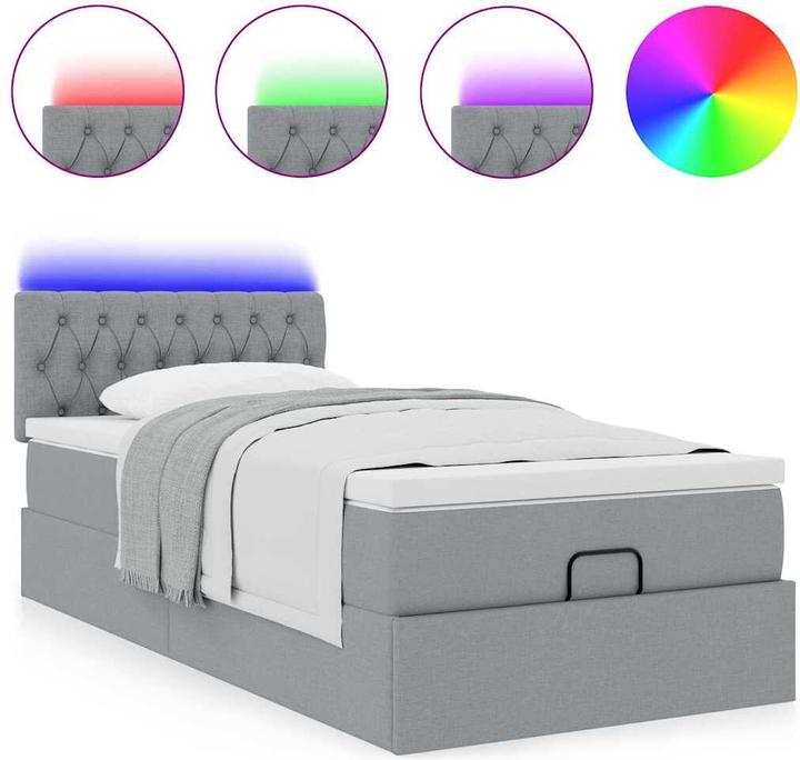 Image du produit vidaXL Ottoman-Bett (90 x 190 cm)