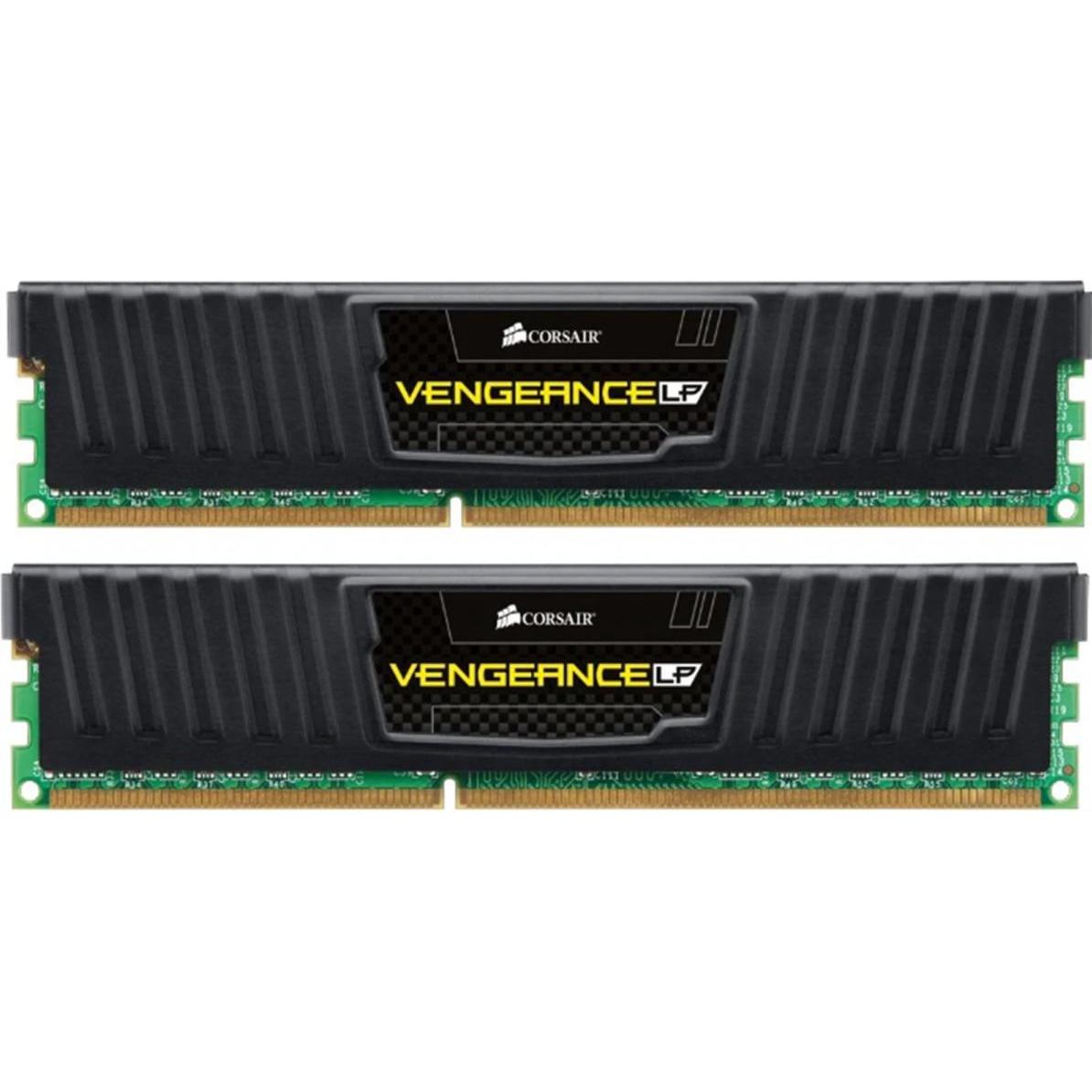 Corsair Vengeance (2 x 4GB, 1600 MHz, DDR3-RAM, DIMM), RAM, Schwarz