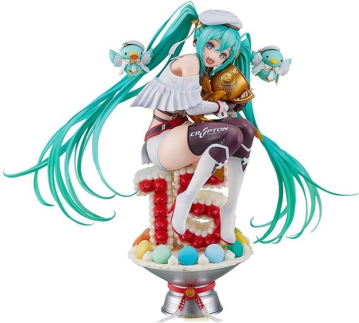 Good Smile Company Hatsune Miku Characters PVC Statue 1/6 Racing Miku: 2023 - 15th Anniversary Ver. 26 cm