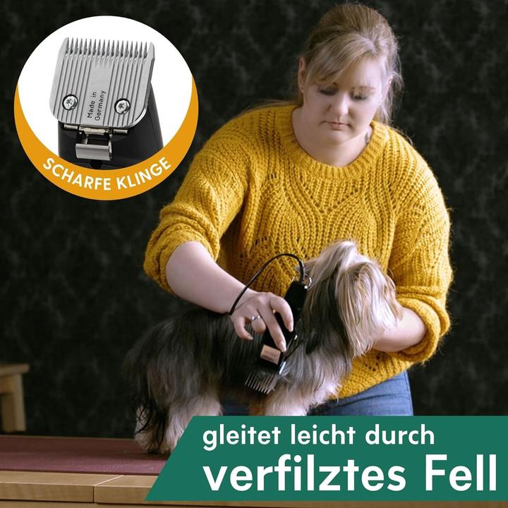 Actual product image Agrarzone Moser 1400 with push-on comb set (Cat, Dog)