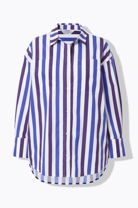 Actual product image Studio Untold Striped Button Down Blouse (60)