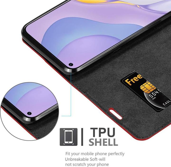 Actual product image Cadorabo Book Invisible Magnet Cover (Huawei Nova 7 5G)