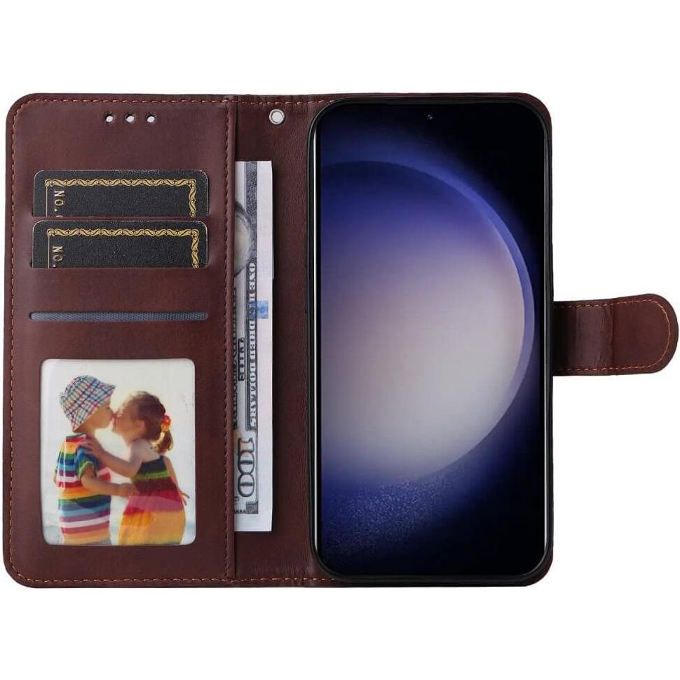 Thumbnail - Cover-Discount Premium Handyhülle Etui schwarz (Samsung Galaxy S24+), Smartphone Hülle, Schwarz