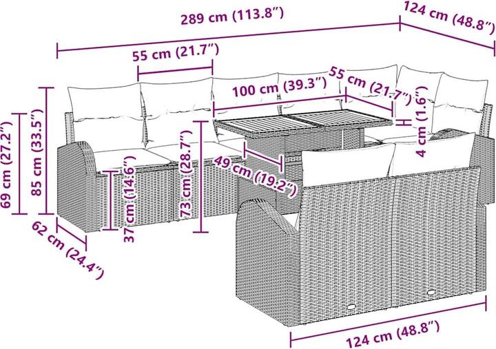 Produktbild vidaXL Brody