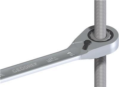 Actual product image Gedore 7 UR 22 Combination ratchet wrench reversible UD (22 mm)