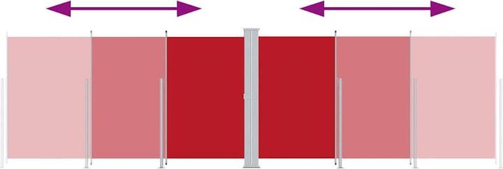 Actual product image vidaXL Seitenmarkise (6 m)