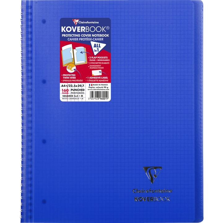 Actual product image Clairefontaine Koverbook (A4+, Checked, Hardcover)