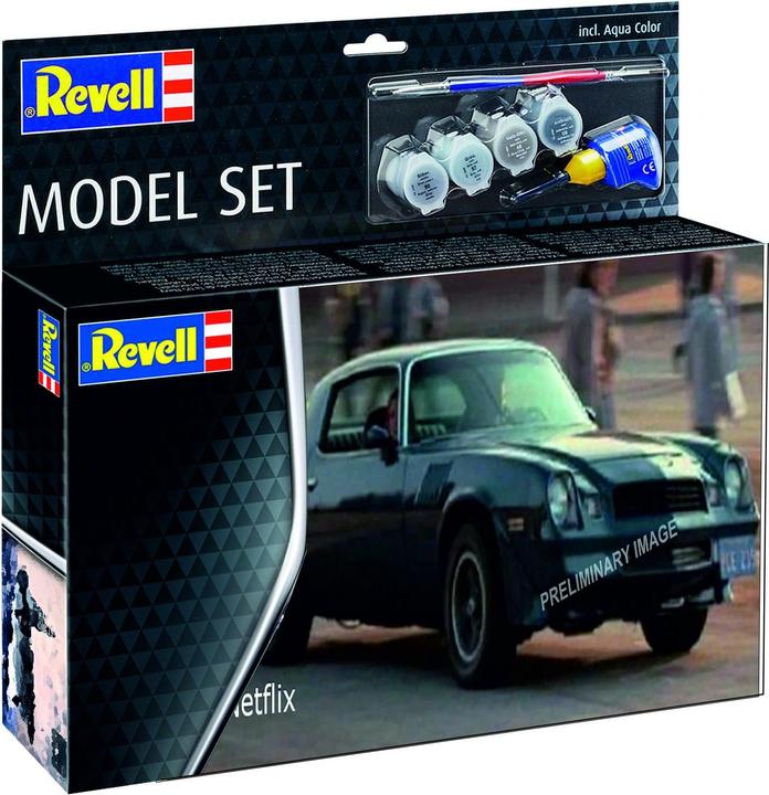 Actual product image Revell Model Set Stranger Things Chevy Camaro Z/28