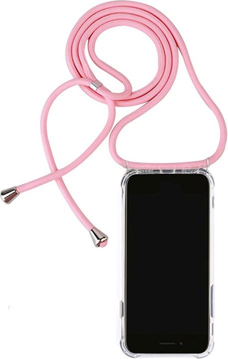 Produktbild PhoneLook Hülle Gummi transparent mit Seil (Apple iPhone 16e)