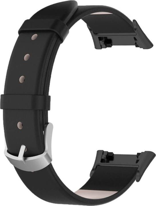 Actual product image Cover-Discount OPPO Watch Free - leather strap black (Faux leather)