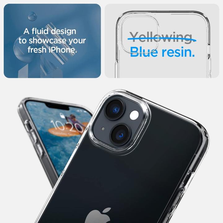 Produktbild Spigen Flüssigkristall DO iPhone 14 kristallklar (Apple iPhone 14)