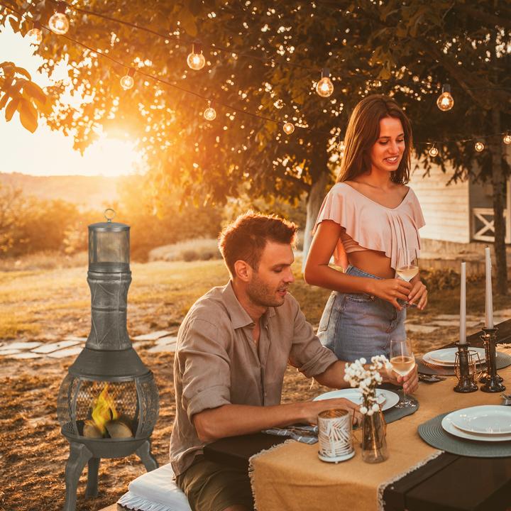 Produktbild Relaxdays Terrassenofen