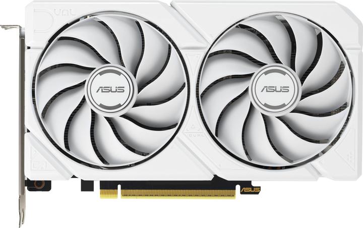 Actual product image ASUS DUAL-RX9060XT-16G-WHITE 16GB GDDR6 HDMI DP (16 GB)