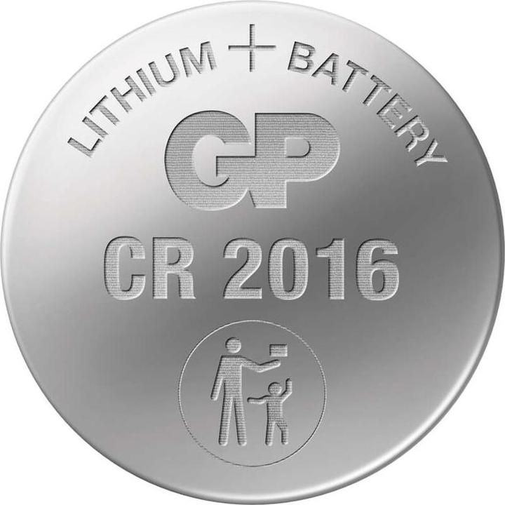 Image du produit GP Batteries Piles bouton (2 pcs, CR2016, 90 mAh)