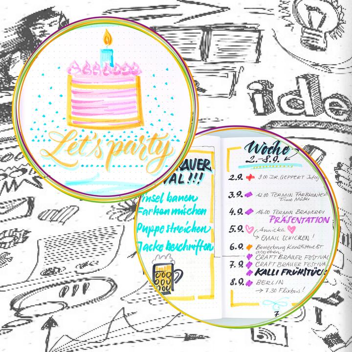 Actual product image Online Bullet Journal A5 02248 Marble 96 sheets (A5, Hardcover)